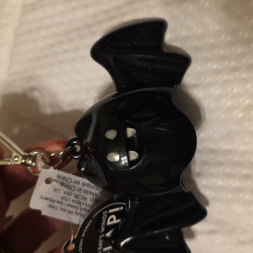Black Bat Keychain